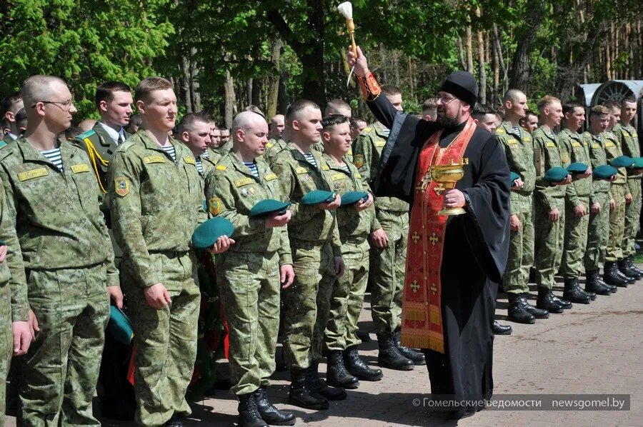Проводы в запас отслуживших срочную службу пограничников